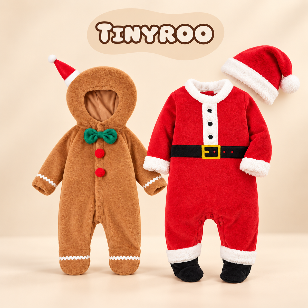 Pijama de una pieza navideño Tinyroo™