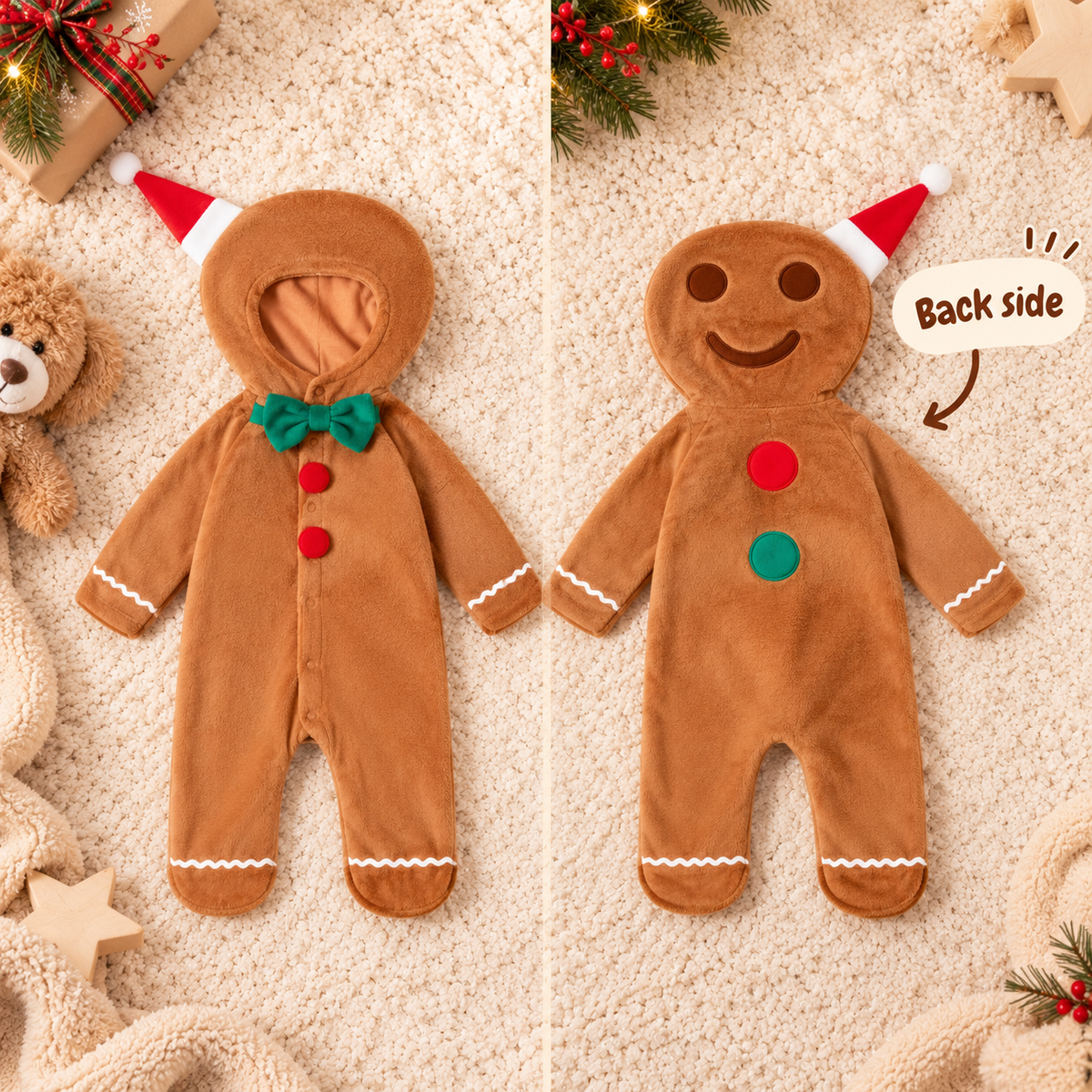 Pijama de una pieza navideño Tinyroo™